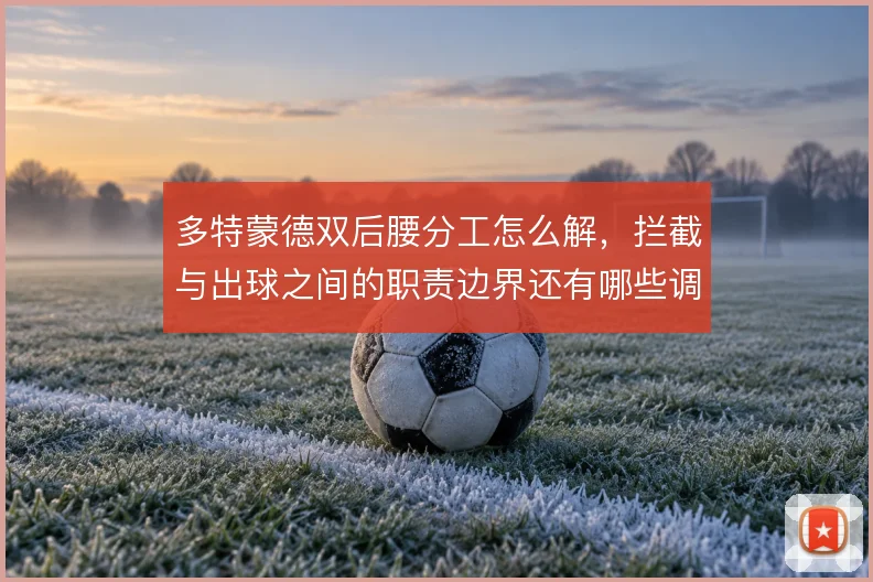 多特蒙德双后腰分工怎么解，拦截与出球之间的职责边界还有哪些调整空间